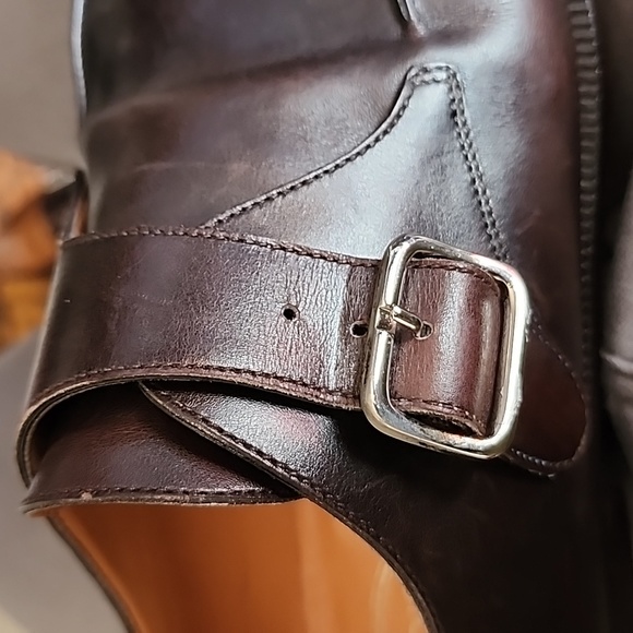 TOD'S Buckled Brogues Very Clean Size 10 Luxurious Italian Leather Fantastic - Picture 5 of 12